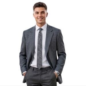 42T 100% SILK Blazer Lightweight Luxury Cambridge Multicoloured Graduation